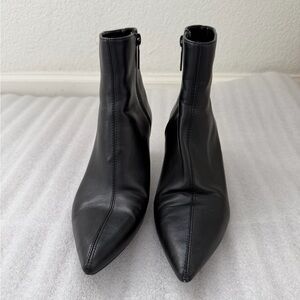 Zara Black Ankle Booties